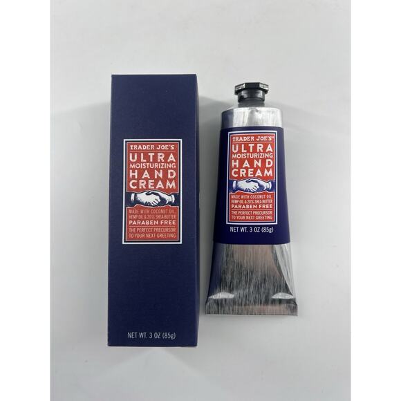 Trader Joe’s Ultra Moisturizing Hand Cream 3 Oz Stocking Paraben Free Gift New - Picture 1 of 3